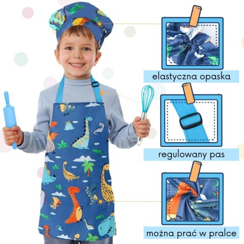 WOOPIE Dino Zestaw Małego Kucharza