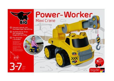 BIG Jeździk Dźwig Maxi Crane