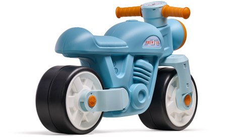 FALK Jeździk Biegowy Ciche Koła Motor Prem1er Retro Niebieski 1+