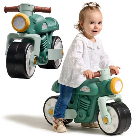 FALK Jeździk Motocykl Biegowy Vintage Zielony 1-3 lat