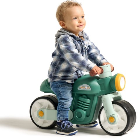 FALK Jeździk Motocykl Biegowy Vintage Zielony 1-3 lat