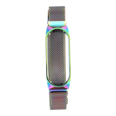 Pasek metalowy METAL do XIAOMI Mi Band 5 / 6 wielokolorowy (05)