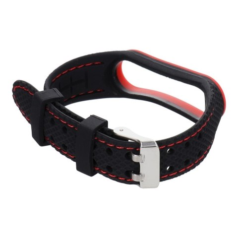 Pasek z elastomeru LIFESTYLE do XIAOMI Mi Band 5 / 6 black (04)