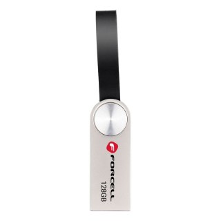Pendrive 128GB USB 3.2 Gen 1 (USB A) Forcell F-Data Metal srebrny