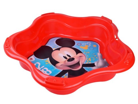 Piaskownica zamykana plastikowa MUSZELKA 2w1 basenik Myszka Mickey SP0884