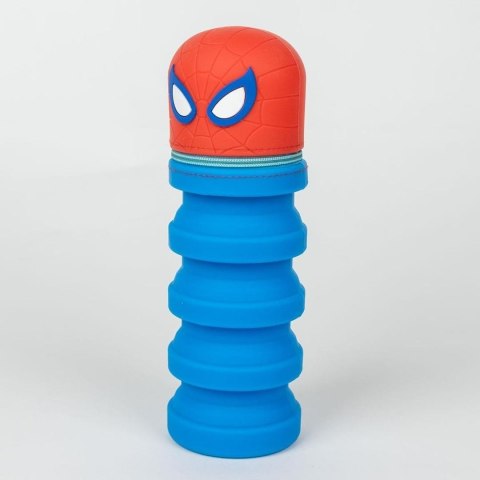 Piórnik gumowy rozkładany Spiderman
