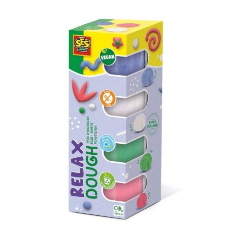 Plastelina Relax 4x90g