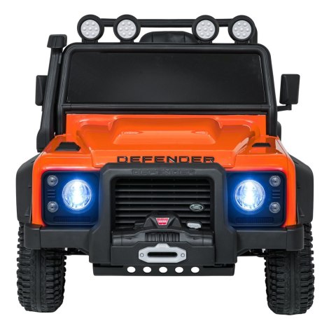Pojazd Land Rover Defender 110 SVX Concept Pomarańczowy