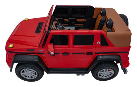 Pojazd Mercedes Benz MAYBACH G650 STRONG Czerwony