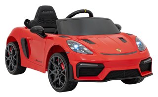 Pojazd Porsche Spyder RS 718 Czerwony