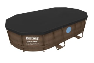 Pokrywa 427x250cm na Basen stelażowy Steel Pro MAX 427x250x100cm BESTWAY