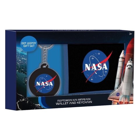 Portfel z breloczkiem Nasa