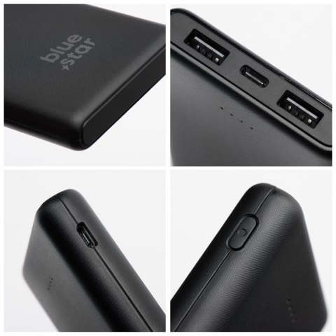 Powerbank Blue Star W1061 2A 10000 mAh czarny
