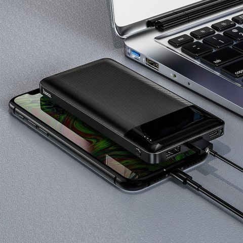Powerbank Hoco 10000 mAh 2A J72 Easy travel czarny