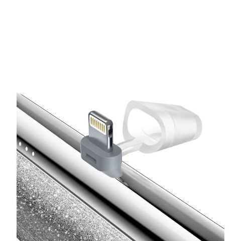 Powerbank Veger PlugOn (W0573P) PD QC3.0 2,4A 12W 5000 mAh z wbudowanym złączem Lightning srebrny