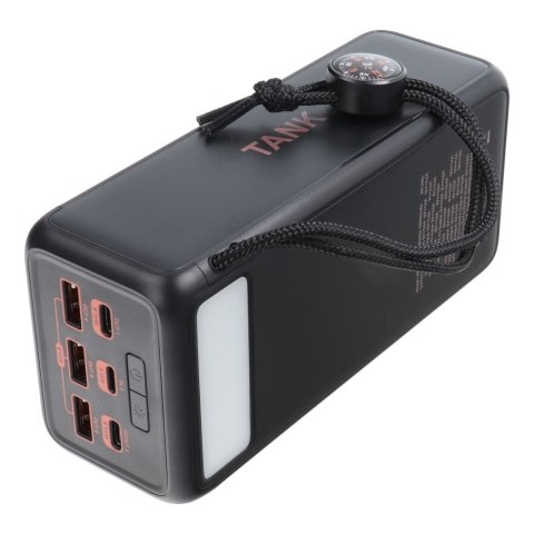 Powerbank Veger Tank Boost (W5001C) PD QC3.0 5A 130W 56000 mAh czarny