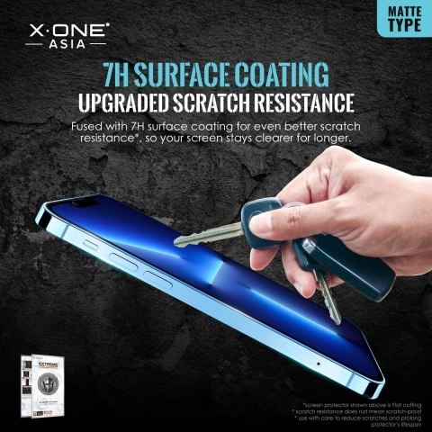 Protektor LCD X-ONE Extreme Shock Eliminator 4th gen. Matowe - do iPhone 13 Pro Max/14 Plus