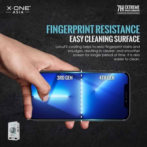 Protektor LCD X-ONE Extreme Shock Eliminator 4th gen. - do iPhone 13 Pro Max/14 Plus