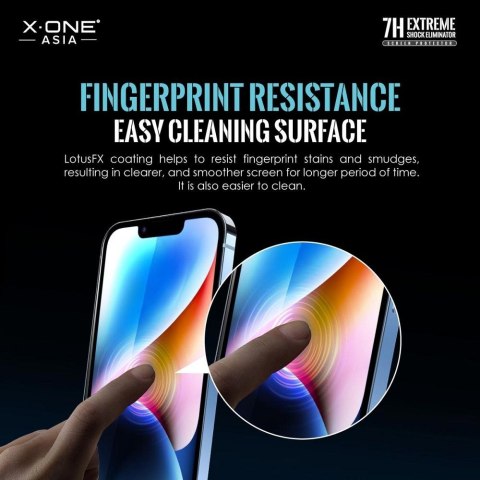 Protektor LCD X-ONE Extreme Shock Eliminator 4th gen. - do iPhone 14 Pro/15