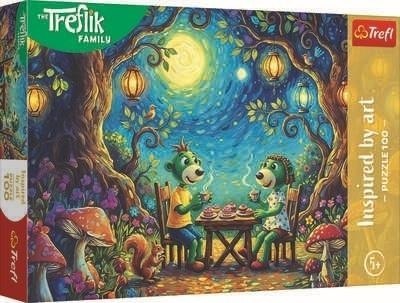 Puzzle 100 Spotkanie w kawiarni TREFL