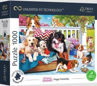 Puzzle 1000 Doggy Friendship TREFL