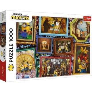 Puzzle 1000 Galeria Minionków TREFL