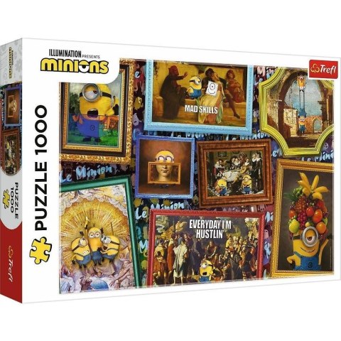 Puzzle 1000 Galeria Minionków TREFL