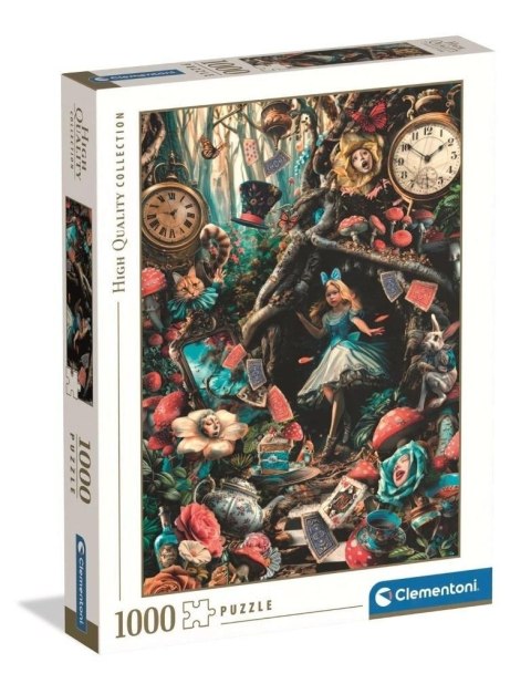 Puzzle 1000 HQ Alicja w krainie czarów
