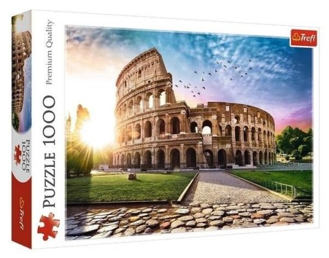 Puzzle 1000 Koloseum w promieniach słońca TREFL