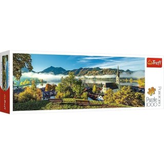 Puzzle 1000 Panorama Nad jeziorem Schliersee TREFL