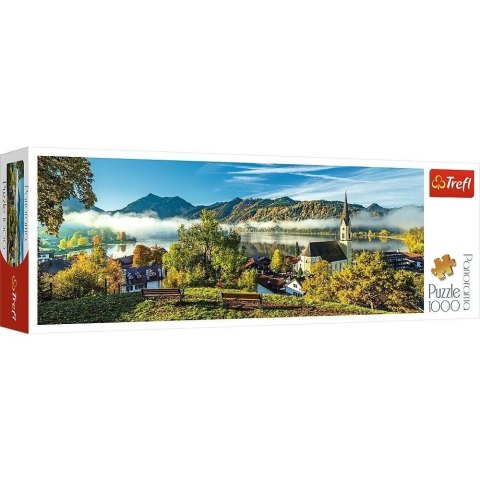 Puzzle 1000 Panorama Nad jeziorem Schliersee TREFL