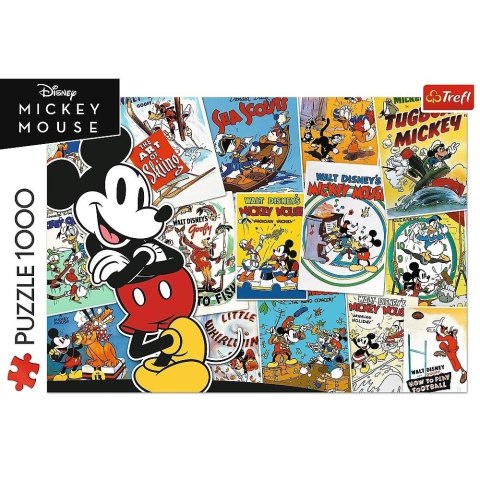 Puzzle 1000 W świecie Mikiego TREFL