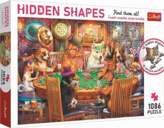 Puzzle 1086 Hidden Shapes - Wieczór gier TREFL