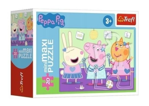 Puzzle 20 miniMaxi Beztrsoki dzień Peppy 3 TREFL