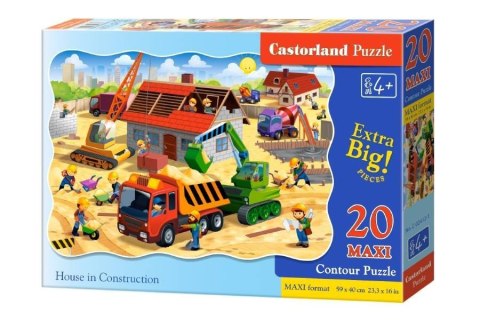 Puzzle 20el. MAXI House in Construction