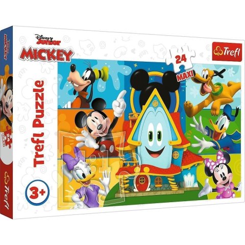 Puzzle 24 Maxi Myszki Miki i przyjaciele TREFL