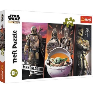 Puzzle 300 Tajemniczy Baby Yoda TREFL