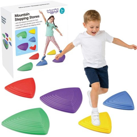 WOOPIE Kamienie Sensoryczne Trening Równowagi Antypoślizgowe 5 el.