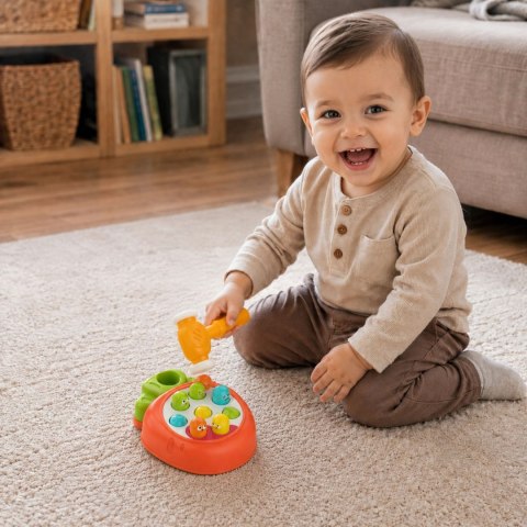 WOOPIE BABY Gra Zręcznościowa Uderz Kreta Wbijanka