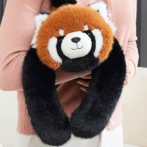 WOOPIE Pluszak Obciążeniowy Panda Ruda Antystresowy Sensoryczny Ciężkomiś 65cm 2500g