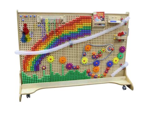 MASTERKIDZ Wolnostojąca Tablica Naukowa Kreatywna STEM 166 x 125