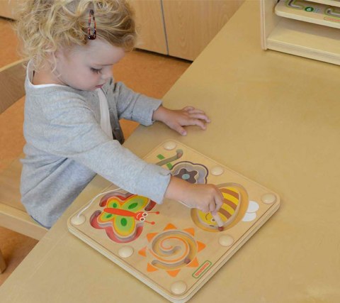 MASTERKIDZ Magnetyczny Labirynt Świat Owadów - Tabliczka
