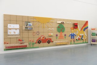 MASTERKIDZ Panel Ścienny Tablica Naukowa Kreatywna STEM + Panel Monatażowy 120x80cm