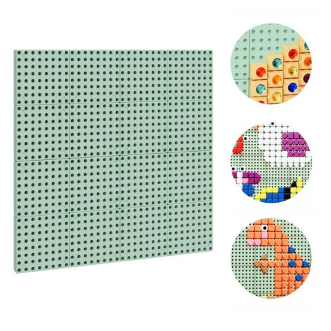 MASTERKIDZ Panel Ścienny Tablica Naukowa Kreatywna STEM Tablica na zewnątrz Outdoor + Panel Monatażowy 80 x 80 (cm)
