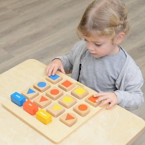MASTERKIDZ Tablica Edukacyjna Sorter Kształty i Kolory