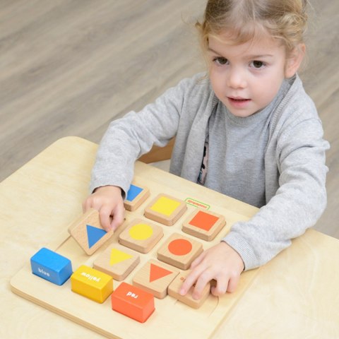 MASTERKIDZ Tablica Edukacyjna Sorter Kształty i Kolory