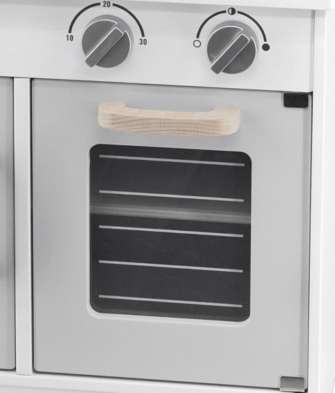 VIGA PolarB Drewniana Kuchnia z Akcesoriami Eco Gray Szara Dla Dzieci Prezent