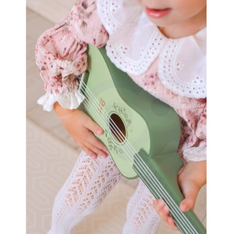 CLASSIC WORLD Drewniana Gitara dla Dzieci Vintage Instrument Muzyczny 3+