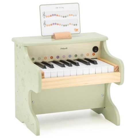 VIGA PolarB Drewniane Pianino dla Dzieci Nauka Gry Nutki Instrument Montessori