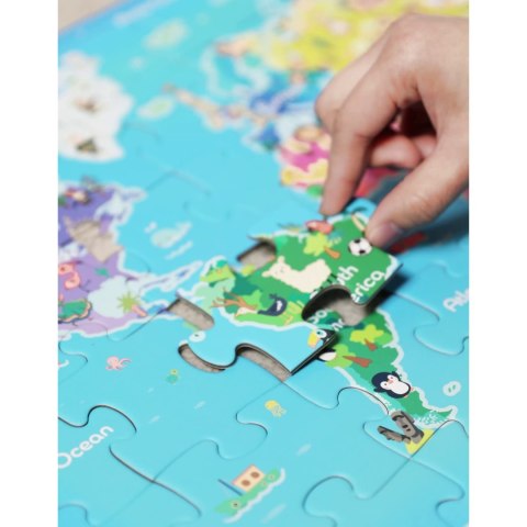 CLASSIC WORLD Puzzle Mapa Świata
